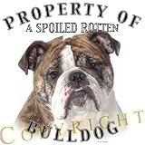 Bulldog Mousepad Dog Mouse Pad Property Of