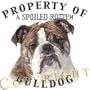 Bulldog dog breed THROW PILLOW 16 x 16