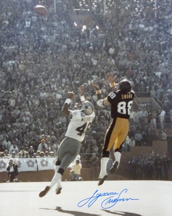 Lynn Swann Autographed Pittsburgh Steelers 16x20 Photo w/Super Bowl X MVP inscription