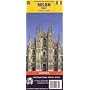 Streetwise Milan Map   Laminated City Street Map of Milan  Italy  with integrated metro map including lines and stations