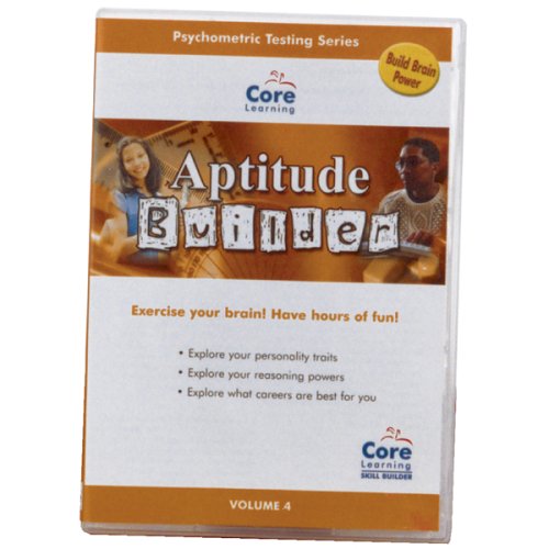 Software: Aptitude Builder   Core Learning