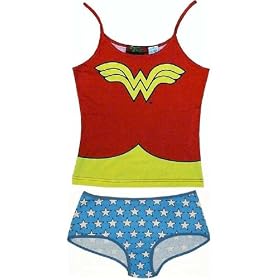 Amazon.com: Wonder Woman cami & panty set for women: Apparel from amazon.com