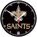 New Orleans Saints NFL Round Wall Clock