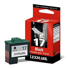 Click here to buy Lexmark #17 Black Ink Cartridge (10N0217) by Lexmark.
