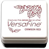 Tsukineko Small-Size VersaFine Instant Dry Pigment Ink, Crimson Red