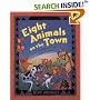 Eight Animals on the Town (Picture Puffins)
