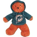 Reebok Miami Dolphins Ash Double Arch Hoody Sweatshirt