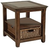 Magnussen Tanner Wood Rectangular End Table