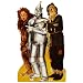 Wizard of Oz Lion, Tinman, Scarecrow Life Size Stand Up Cardboard Cut Out