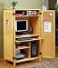 Natural Computer Armoire By Studio RTA Furniture