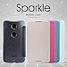 Nillkin Moto Nexus 6 Sparkle Leather Case - Retail Packaging - Black