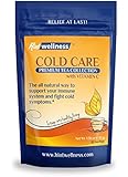 Cold Care With Vitamin C - Natural Immune Booster - Herbal Tea Blend For Immune Support - By Hint Wellness - 45g
