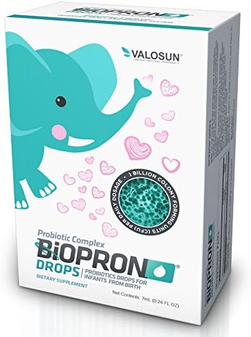 BiOPRON Infant Probiotics Drops, 7ml Bottle, Benefits Digestive Health &amp; Comfort, Builds Immunity Support 2 Pack)