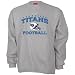 Reebok Tennessee Titans Ash Stacked Helmet Crew Neck Sweatshirt