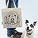 Pet Studio Art Wilson the Great Pyrenees Tote Bag
