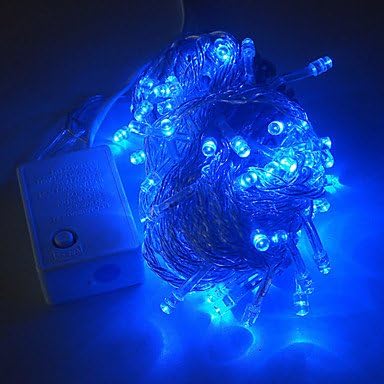 8Mx3M blue LED light string, 800 LED