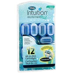Schick Intuition Plus Sensitive Care - 12 Cartridges