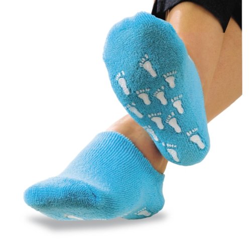 Silipos Gel Terry Gloves, Blue