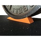 The Dead Wedge - Deadlift Jack Alternative for Your Gym Bag - Raises loaded barbell & plates for effortless Loading/Unloading. Perfect for Powerlifting, Weightlifting, Crossfit, Home Gym & Deadlifts.
