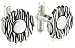 Sterling Silver Fiero Collection Round Cuff Links by Catherine M. Zadeh
