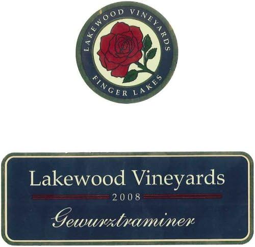 2008 Lakewood Vineyards Gewurztraminer 750 mL