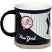 New York Yankees 15 Ounce Sculpted Pinstripe Coffee Mug