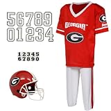 Franklin Sports NCAA Georgia Bulldogs Deluxe Youth Team Uniform Set, Small