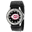 Game Time Men's MLB-VET-CIN Veteran Custom Cincinnati Reds Veteran Series Watch