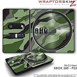 DJ Hero Skin Camouflage Green fit XBOX 360 and PS3 (DJ HERO NOT INCLUDED)
