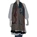 India Costumes Stoles Wool for Womens India with Pom-Pom 28 x 72 inches
