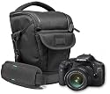 Professional Series dSLR Zoom Holster for Nikon , Canon EOS , and Sony Alpha Digital SLR Cameras - Spacious Design Accommodates Extended Battery Grips