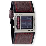 Meridian Kahana Series Digital EL Chronograph Watch w Alarm, # 3346TNR by Meridian