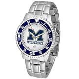 Michigan Wolverines NCAA Competitor Mens Watch (Metal Band)