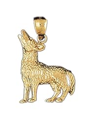 CleverEves 14K Gold Pendant Coyotes 6.2 - Gram(s)