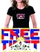  : FREE TIBET ! - FLAGGE - -GIRLY T-SHIRT