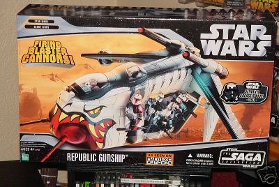 Star Wars Clone Wars Republic Gunship Vehicle