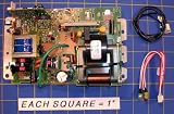 208427C High Voltage Circuit Board