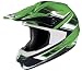 HJC CS-MX Phase MC-4 Off Road Motorcycle Helmet Green/Black/White S