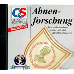 Ahnenforschung. CD- ROM f�r Windows 3.1x/95