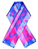 Diamond Rain Large Square Designer Scarf Scarf Colors: Hot Pink