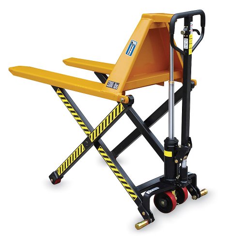 Hercules Manual High Lift Pallet Positioner Pallet Truck 3300Lb
