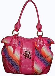 Rocawear Purse Handbag Pink Rainbow Roc Steady