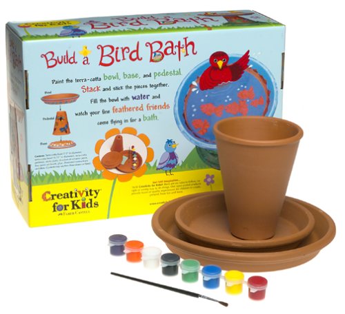 Childrens Toyshop  Toys : Cfk Build And Paint A Terracotta Bird Bath