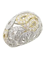 14k Yellow Gold 2.91ctw Diamond Cocktail Ring LR1860Y Size 7.75