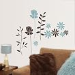 Eurographics DS-PAS1007-VP Chocolate Leaf Sterms Decosticker wiederablösbar Wandtattoo 50 x 70 cm