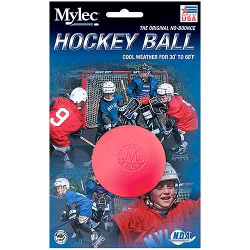 Childrens Toyshop  Sporting Goods : Mylec Original No Bounce Cool Weather Hockey Ball