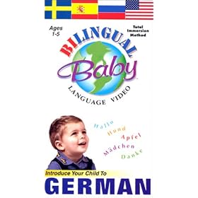 Bilingual Baby, GERMAN, Vol 3 [VHS]