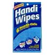 Handi Wipes Double Facing Wipes, 6-count Packages, Case Of 24 (144 Wipes), (colors May Vary) By Handi Wipes