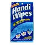 Handi Wipes Double Facing Wipes, 6-Count Packages, (144 Wipes) (Pack of 24) (Colors May Vary)