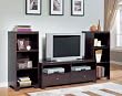 Cappuccino Entertainment Center By Coaster Furniture